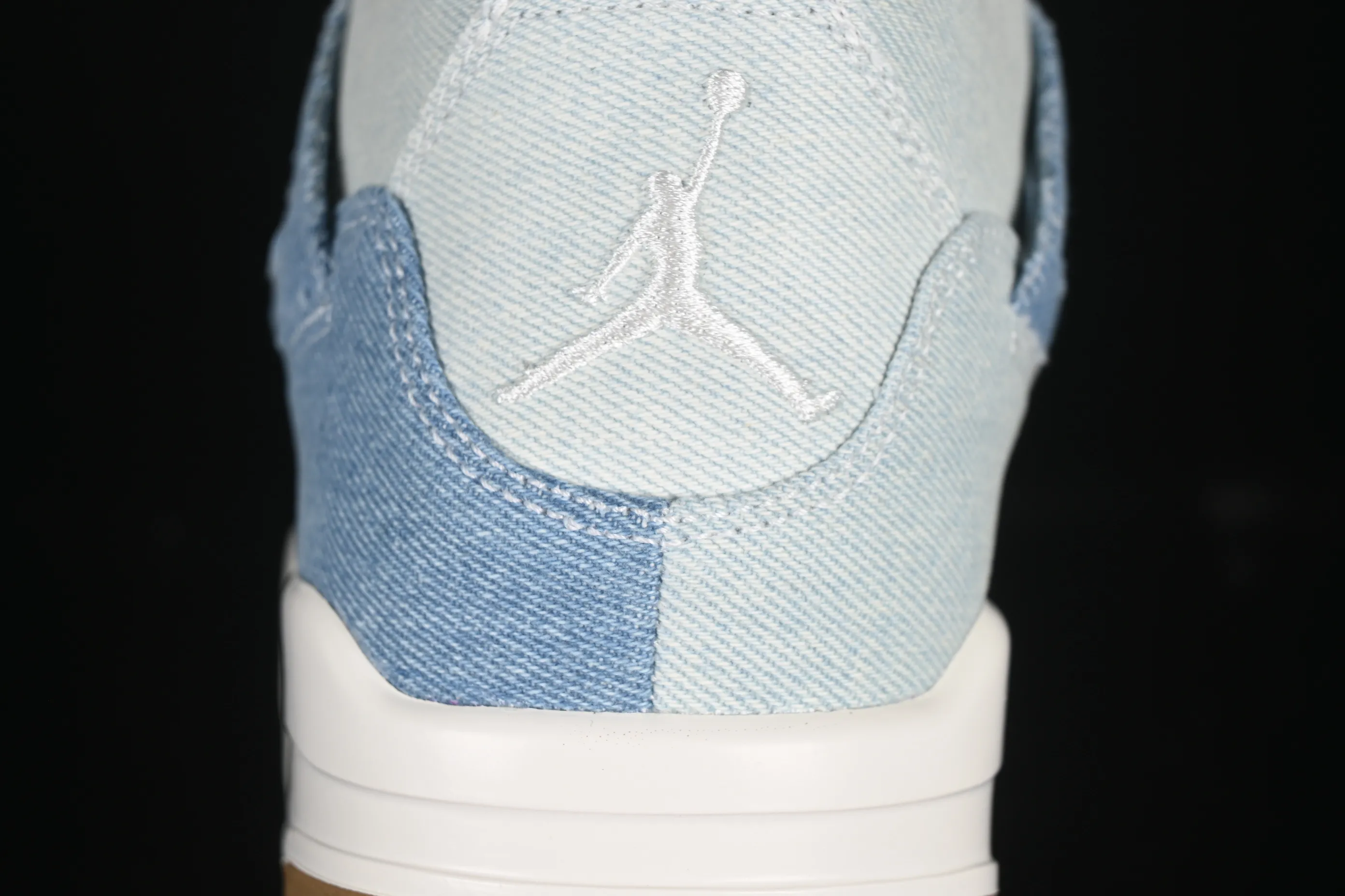 All categories Air Jordan Jordan series basketball shoes Air Jordan 4 Air Jordan 4 Denim "Worn Blue" AJ4 Joe 4 washed denim IB6716-100